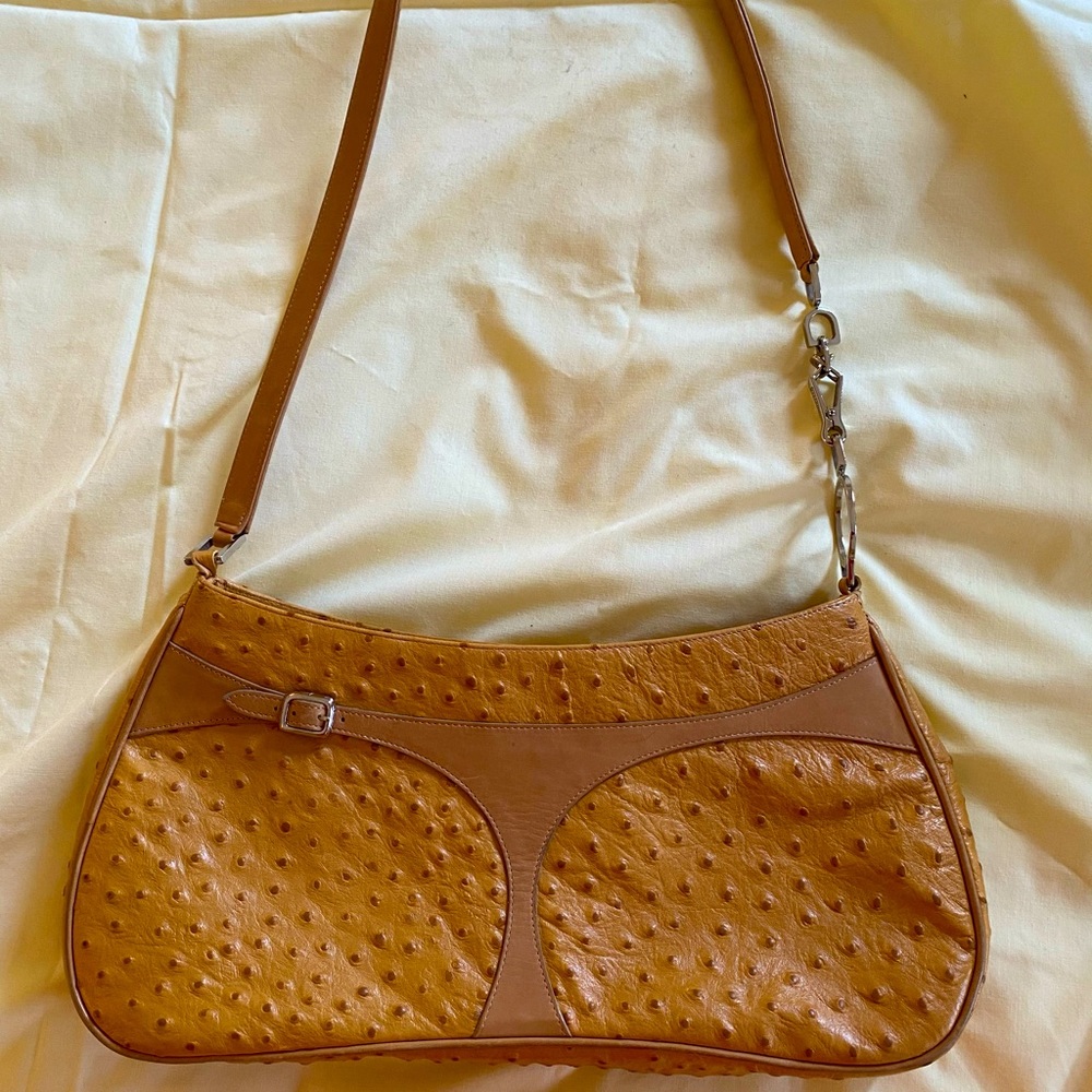 Textured Leather handbag purse
